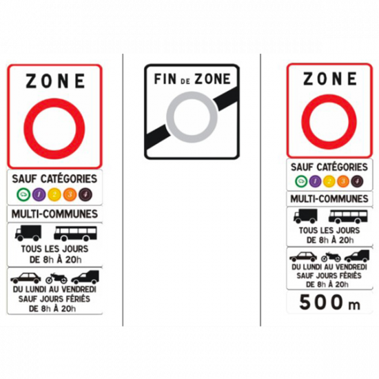 Les zones à faibles émission - Mobilité - ©glasseo